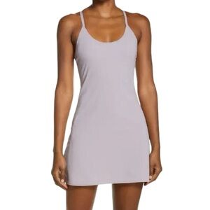 Outdoor Voices Tennis Dress Womens Size Small Earl Gray Purple Shorts Lined OV
